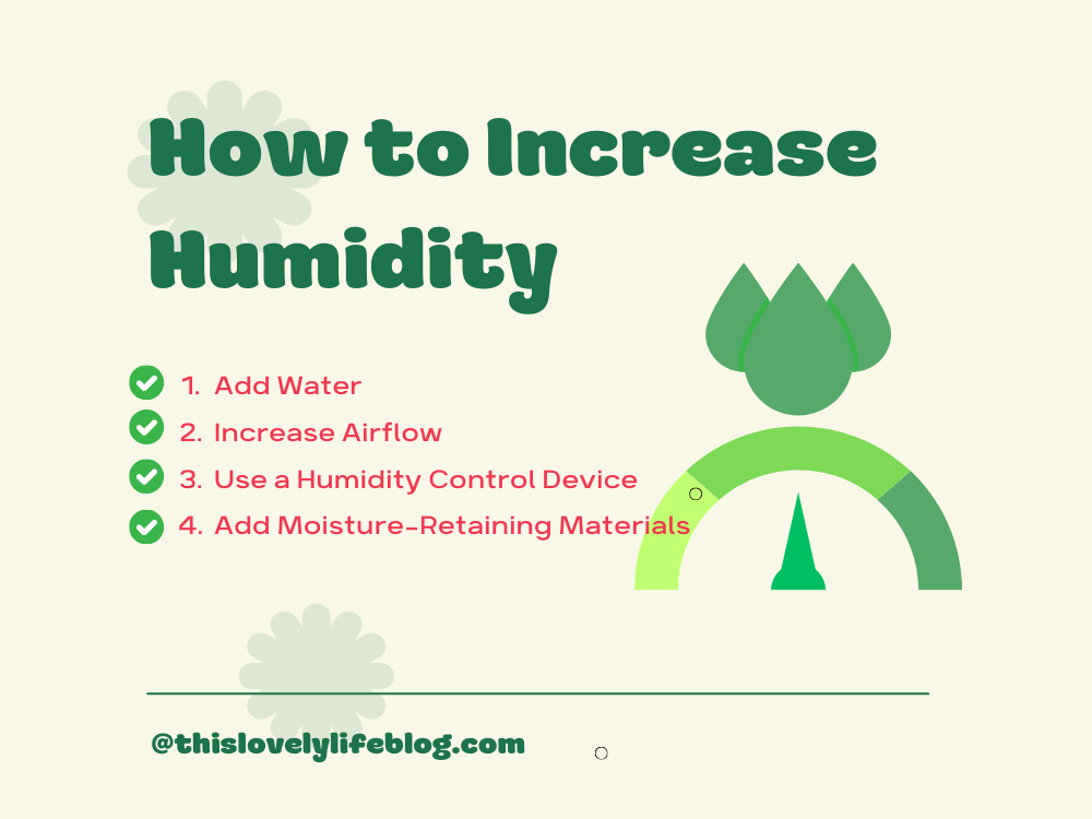 How to Increase Humidity